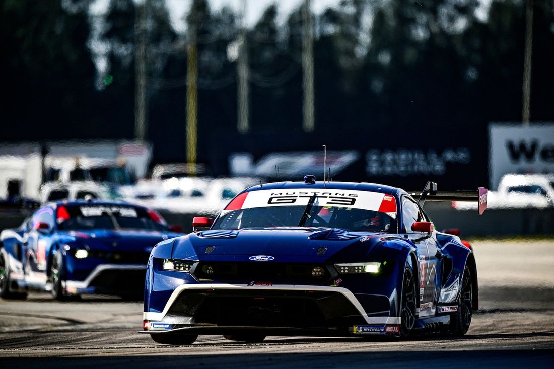 #64 Ford Multimatic Motorsports Ford Mustang GT3: Mike Rockenfeller, Sebastian Priaulx, Ben Barker