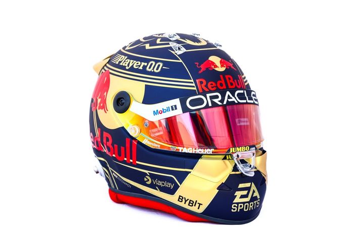 Casco de Max Verstappen, Red Bull Racing