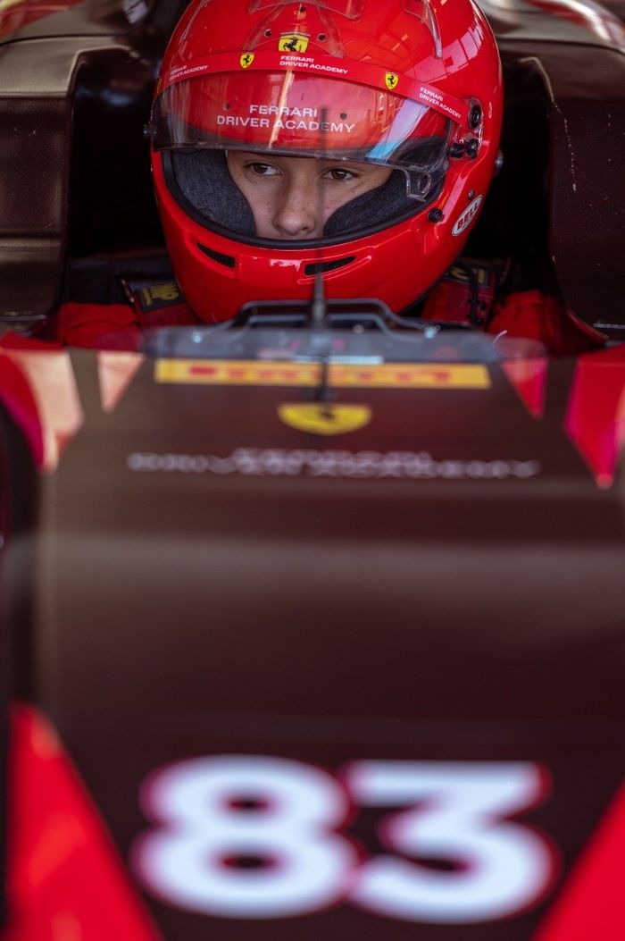 Bruno del Pino, Ferrari Driver Academy