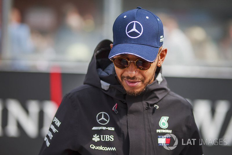 Lewis Hamilton, Mercedes AMG F1, parada kierowców