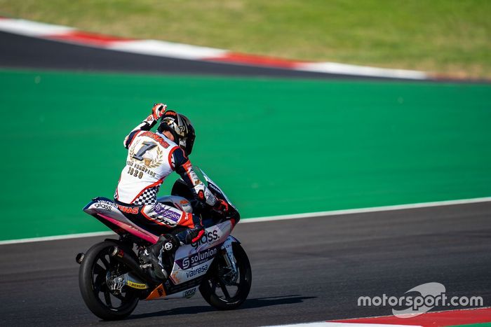 El campeón de Moto3 Albert Arenas, Aspar Team