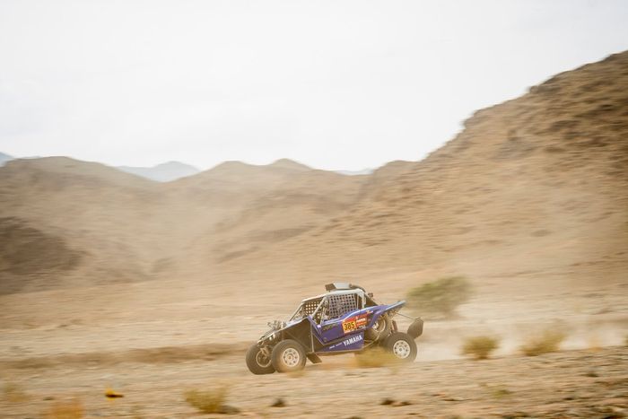 #385 Yamaha Powered by X-Raid Team: Mattias Ekström, Emil Bergkvist