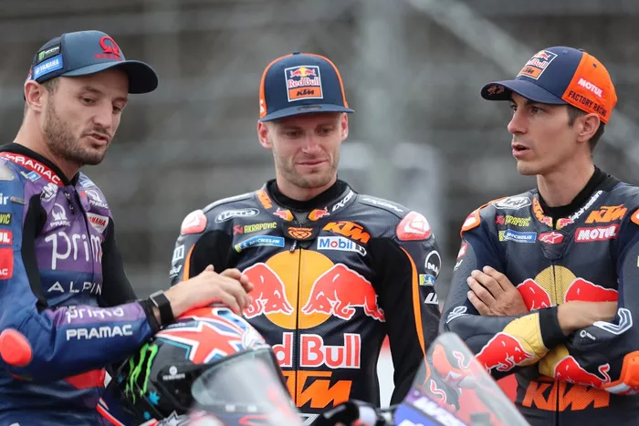 Brad Binder, Red Bull KTM Factory Racing, Jack Miller, Pramac Racing