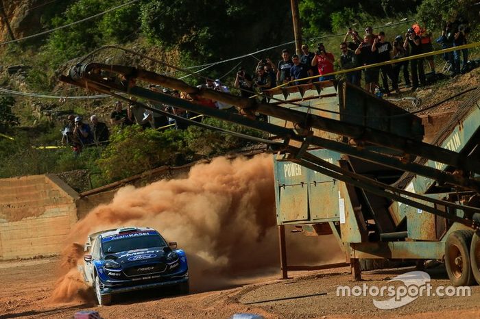 Elfyn Evans, Scott Martin, M-Sport Ford WRT Ford Fiesta WRC