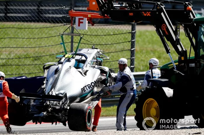 Acidente de Valtteri Bottas