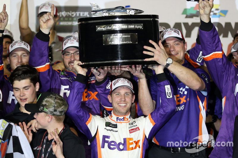 1. Denny Hamlin, Joe Gibbs Racing, Toyota Camry