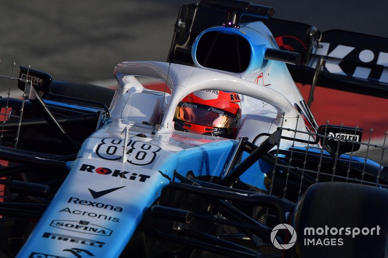 Robert Kubica, Williams FW42 with aero sensors