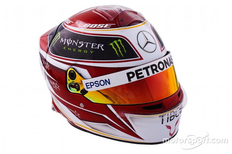 Le casque 2019 de Lewis Hamilton