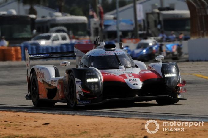 #8 Toyota Gazoo Racing Toyota TS050: Sébastien Buemi, Kazuki Nakajima, Fernando Alonso 