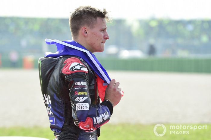 El Campeón del Mundo Fabio Quartararo, Yamaha Factory Racing celebra