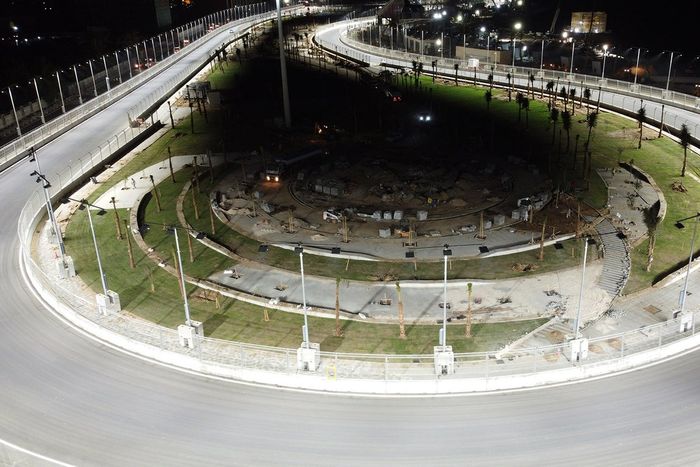 Panoramica del Jeddah Street Circuit