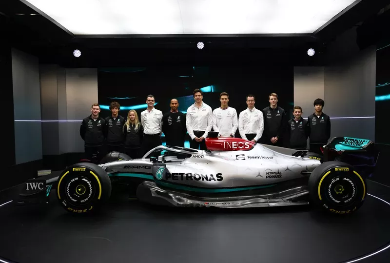 George Russell, Lewis Hamilton, Mercedes, Toto Wolff, Team Principal e CEO, Mercedes AMG