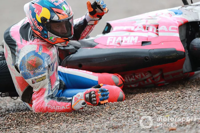 Caída de Jack Miller, Pramac Racing