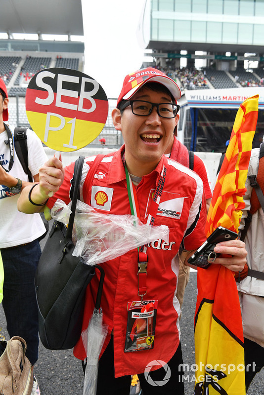 Sebastian Vettel, Ferrari taraftarı