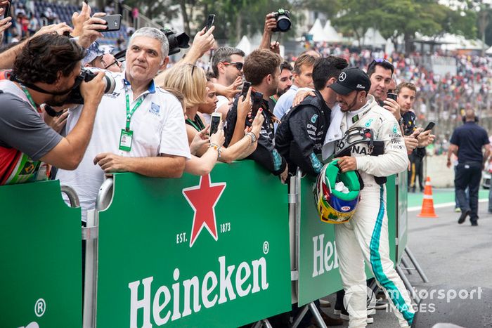 Lewis Hamilton, Mercedes AMG F1 celebra