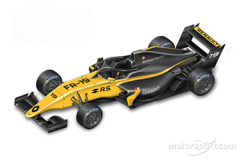 Автомобиль Formula Renault Eurocup 2019 года
