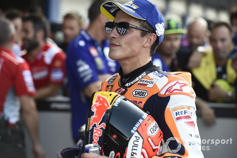Il poleman Marc Marquez, Repsol Honda Team