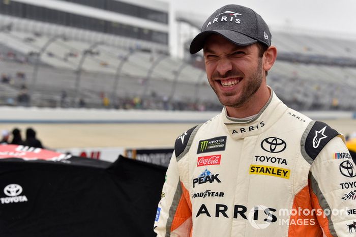 Daniel Suarez, Joe Gibbs Racing, Toyota Camry ARRIS