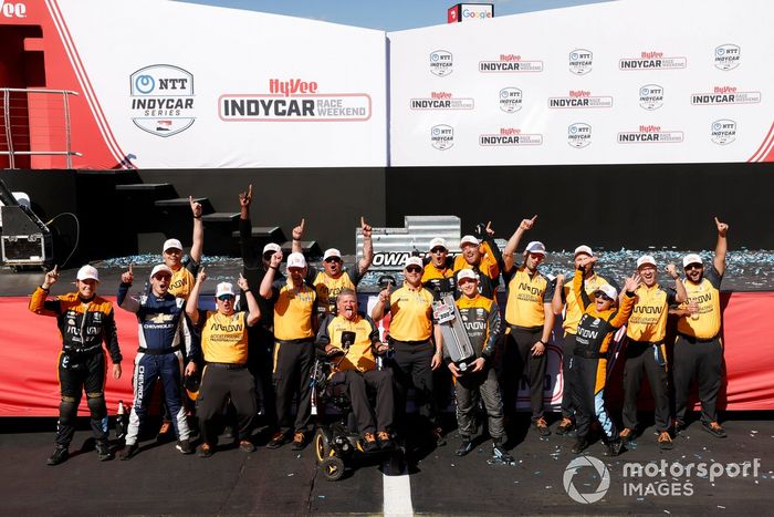 Sam Schmidt,  Patricio O'Ward, Arrow McLaren SP Chevrolet