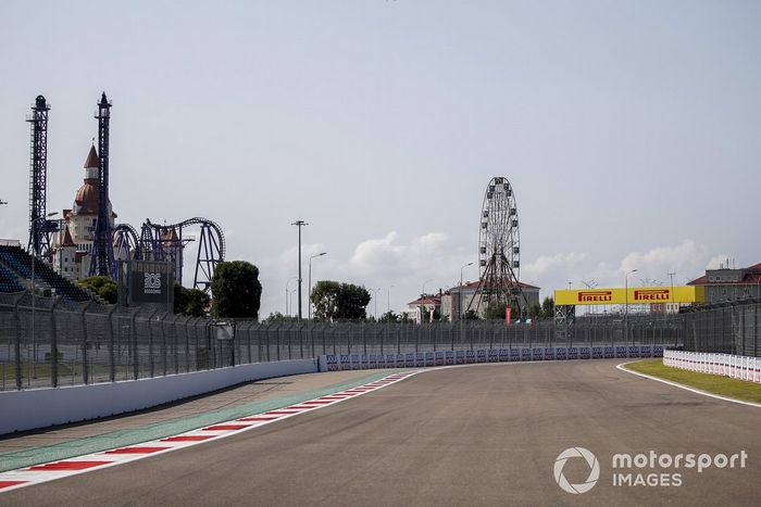 Detalle de la pista de Sochi