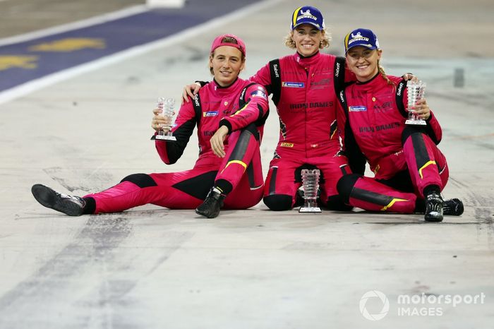 #85 Iron Dames Ferrari 488 GTE EVO GTE-AM: Rahel Frey, Michelle Gatting, Sarah Bovy