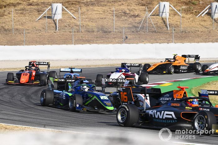 Jack Doohan, Hwa Racelab, Cameron Das, Carlin Buzz Racing,  Lukas Dunner, MP Motorsport 