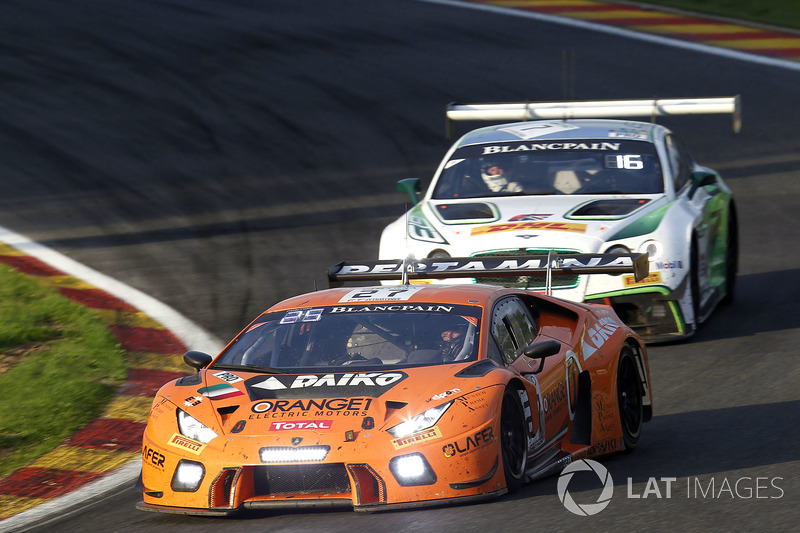 #27 Orange 1 Team Lazarus Lamborghini Huracan GT3: Nicolas Pohler, Fabrizio Crestani, Luca Filippi