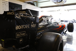 McLaren MP4-31 Honda in the garage