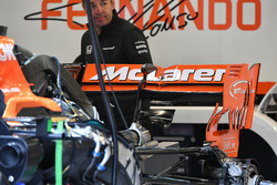 McLaren MCL32 rear wing