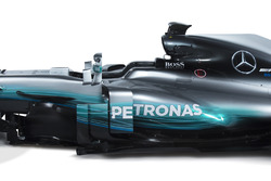 Mercedes AMG F1 W08: Windabweiser und Seitenkasten