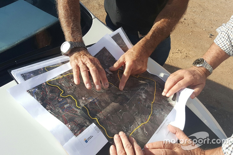 El plano del circuito