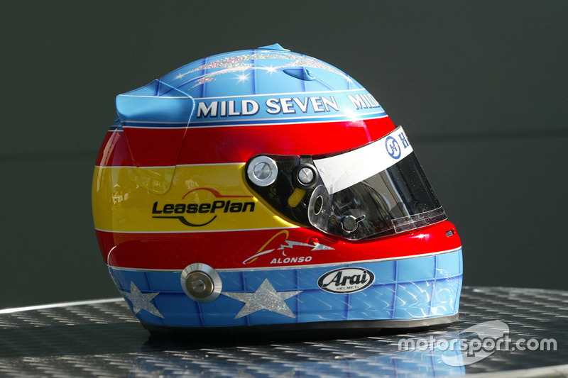 Casco di Fernando Alonso, Renault F1 Team