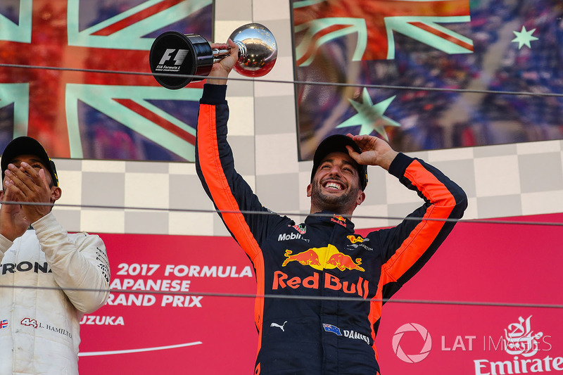 Ricciardo, Bruce McLaren ve Ralf Schumacher'i yakaladı