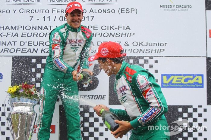 Pedro Hiltbrand y David Vidales, Tony Kart