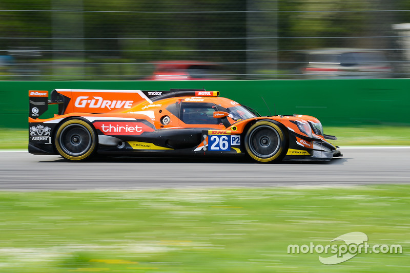 #26 G-Drive Racing, Oreca 07 Gibson: Roman Rusinov, Pierre Thiriet, John Martin