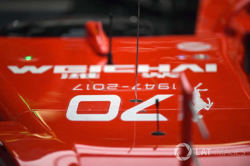 Ferrari SF70H, нос