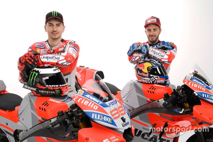 Jorge Lorenzo y Andrea Dovizioso, Ducati Team