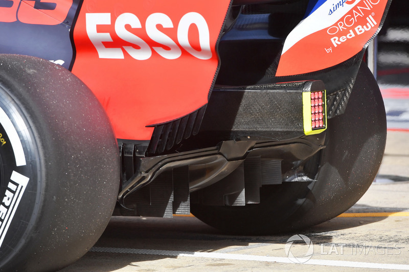 L'arrière de la Red Bull Racing RB14