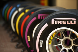 The new-for-2018 range of Pirelli F1 tyres