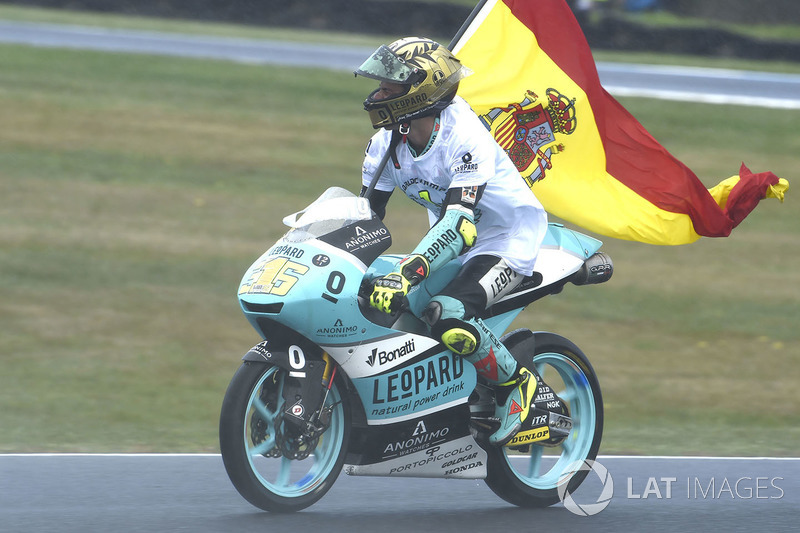 El campeón Joan Mir, Leopard Racing