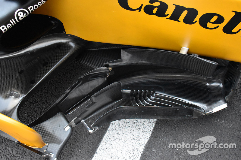 Detalle del Renault Sport F1 Team RS17