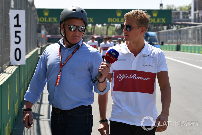 Johnny Herbert, Marcus Ericsson, Sauber
