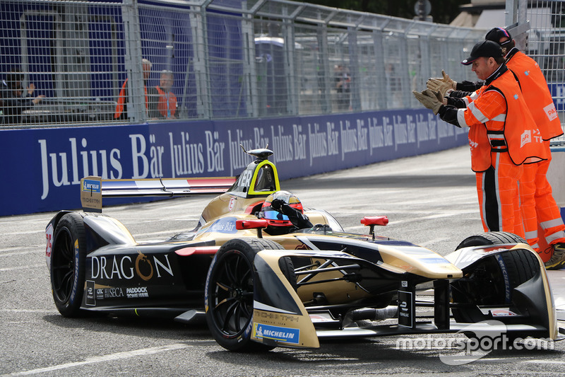 Le vainqueur de la course Jean-Eric Vergne, Techeetah