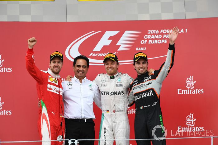 Nico Rosberg ganó en Bakú en su camino al título en 2016: