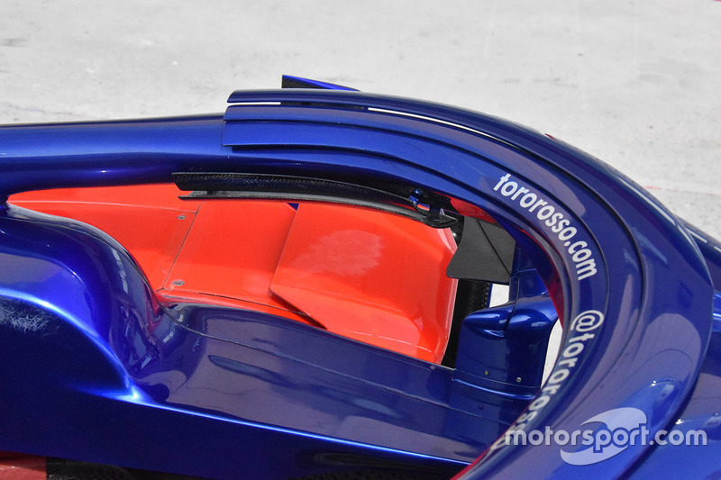 Scuderia Toro Rosso STR13 halo detail