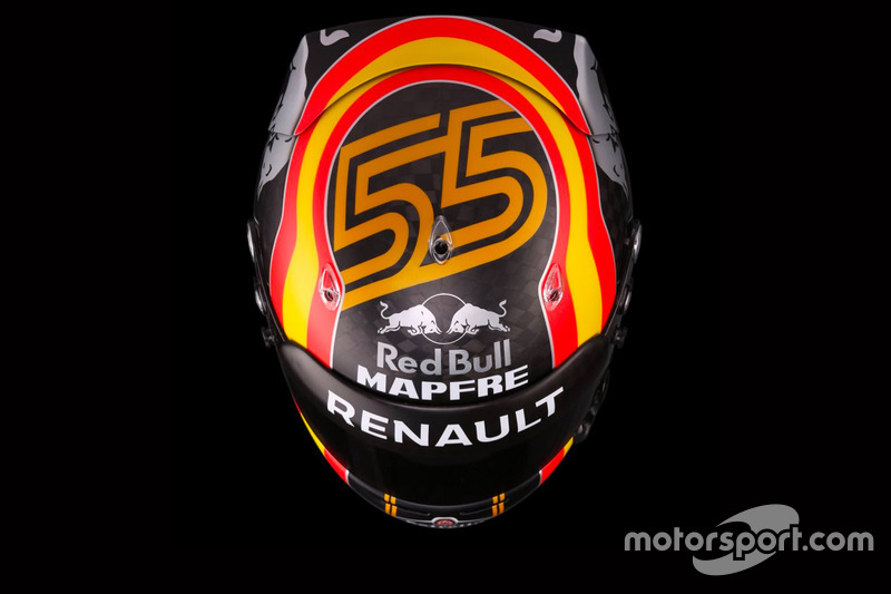 Helm Carlos Sainz Jr., Renault Sport F1 Team