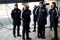 Fotos: El shakedown de Audi F1 en Barcelona