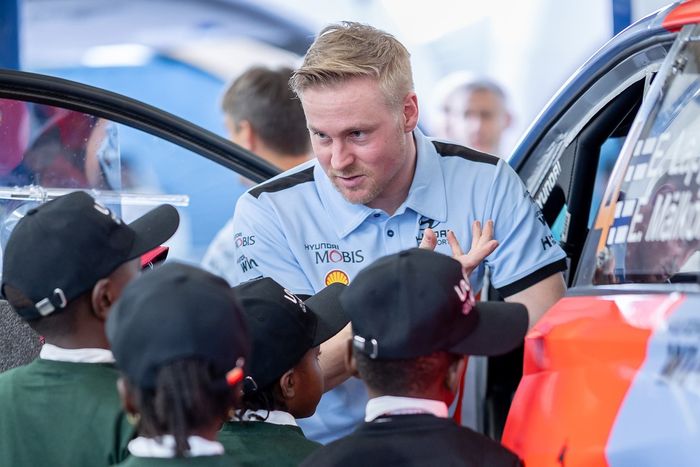 Эсапекка Лаппи, команда Hyundai World Rally Team Hyundai i20 N Rally1