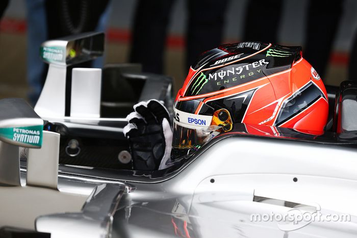 Esteban Ocon, Mercedes AMG F1 W07 Hybrid, piloto de pruebas