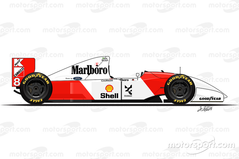 1993 - McLaren MP4-8
